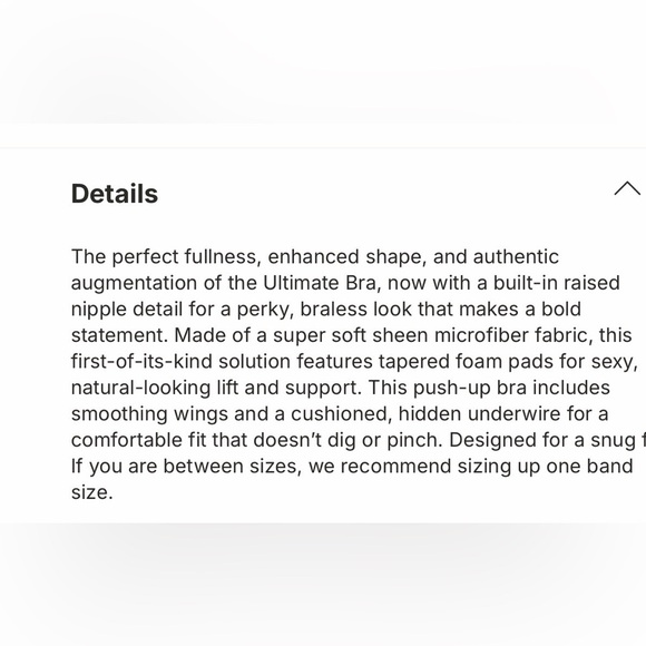 ⭐️NWT Skims Nipple Push up Bra⭐️ - Picture 7 of 10